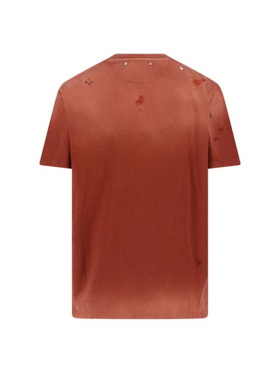 26SS 골든구스 반팔 티셔츠 GWP01220 P002361 40225 Red - GOLDEN GOOSE