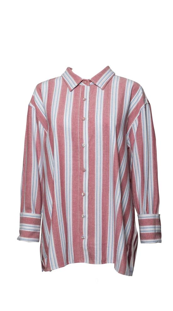  Coniglio Palm Beach 셔츠 코닐리오 팜 비치 클래식 버튼다운 셔츠 클라렛 콤보 스트라이프