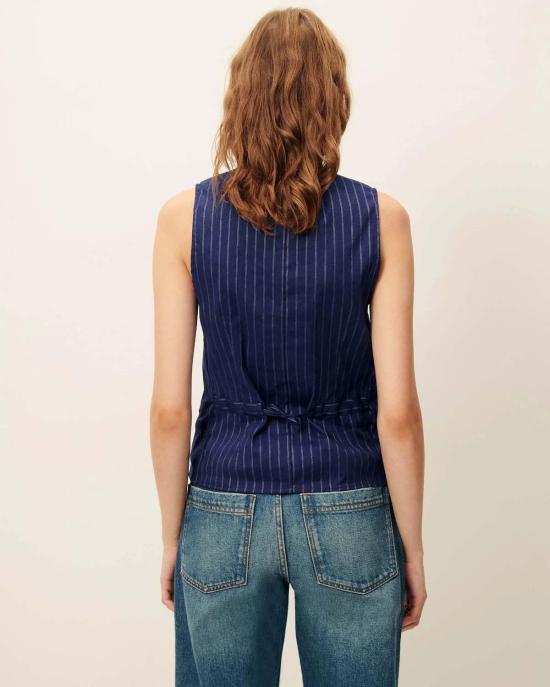  메이블앤모스 블라우스 세순 페르난도 탑 - MABEL AND MOSS