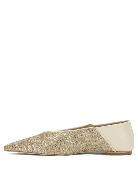 26SS Ammb Milano 플랫 슈즈 7110028PALHA LIGHT GOLDNAPPA BUTTER Gold - OTHER BRANDS