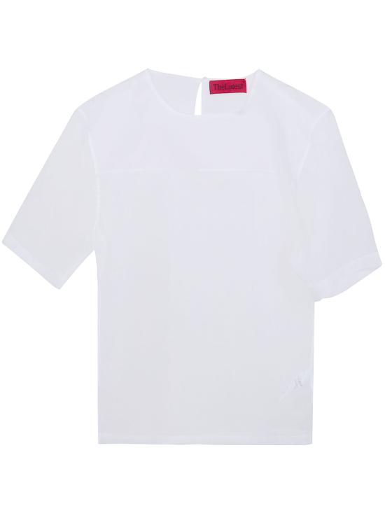 26SS 더 레이티스트 반팔 티셔츠 TLW04011T0157ABTP T0341 OFF WHITE