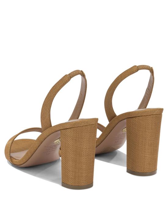 26SS 아쿠아주라 샌들 SNBMIDS0WVR884 Brown - AQUAZZURA