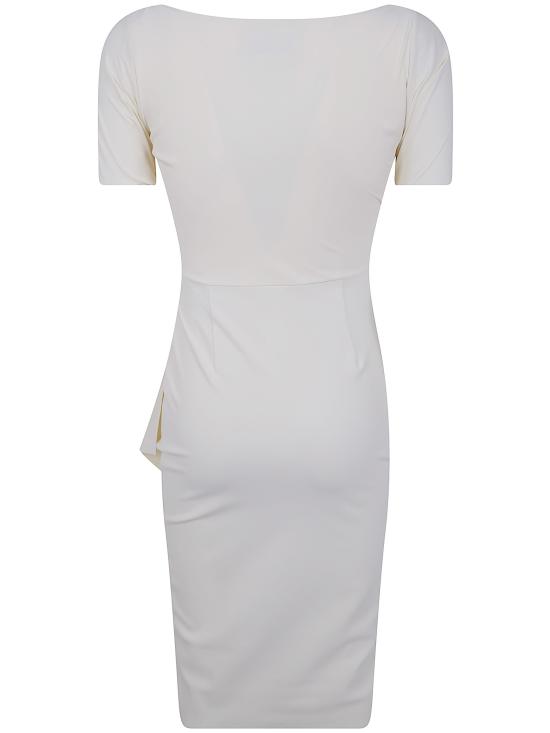 26SS 키아라보니 미디 원피스 ABCCHARISSEMC BS 802 CREAM - CHIARA BONI