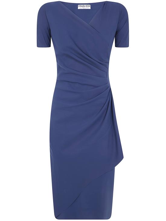 26SS 키아라보니 미디 원피스 ABCCHARISSEMC BS 227 DUSK BLUE