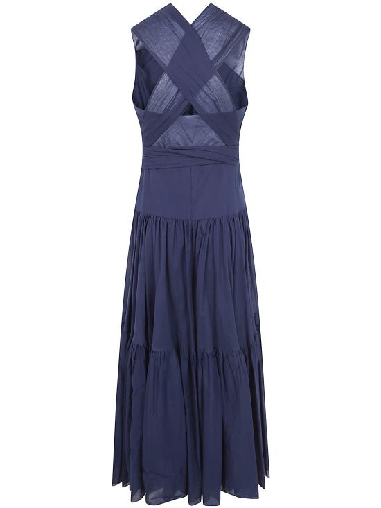 26SS 아스페시 롱 원피스 2908 D011 85098 NAVY - ASPESI