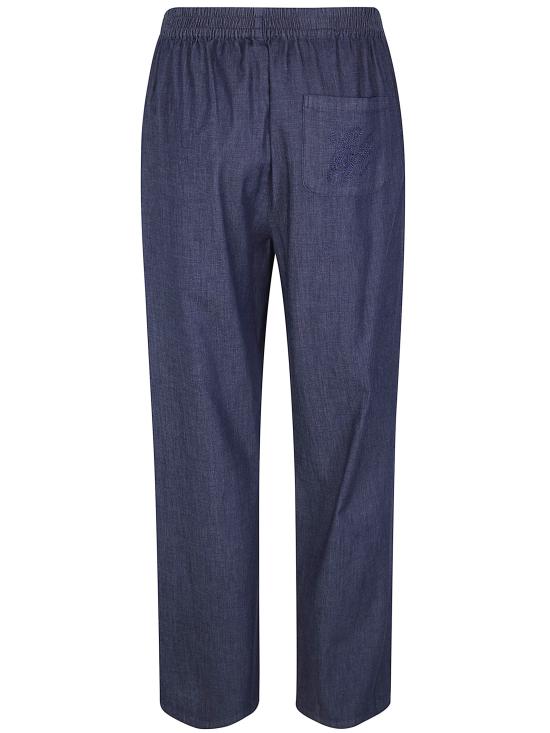 26SS 엠포리오 아르마니 스트레이트 팬츠 EW004102 AF21075 MB001 BLUE DENIM - EMPORIO ARMANI