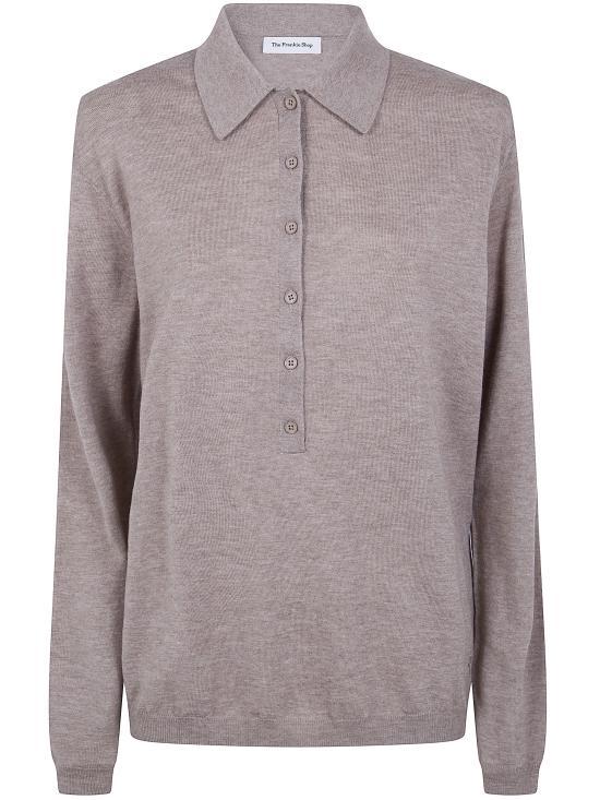 26SS 더프랭키샵 폴로 티셔츠 POFS21841239 TAUPE MELANGE