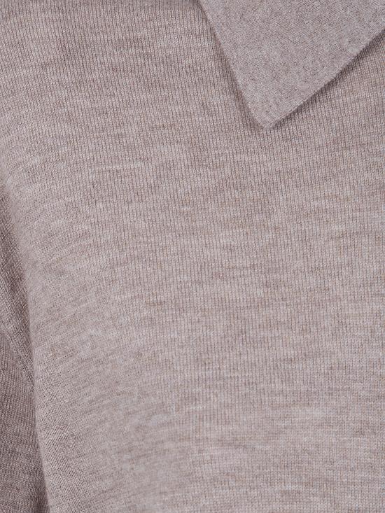 26SS 더프랭키샵 폴로 티셔츠 POFS21841239 TAUPE MELANGE - THE FRANKIE SHOP