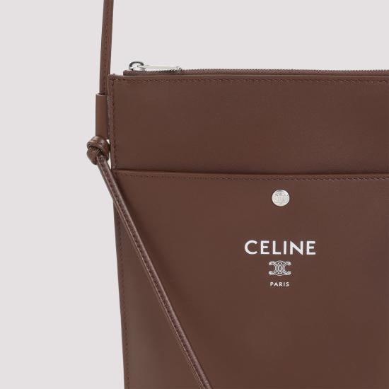 26SS 셀린느 테이크 어웨이 샤프 파우치 L103B2K05 19KE CHOCOLATE - CELINE