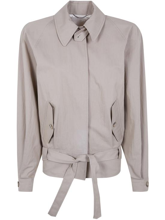 26SS 마그다뷰트림 봄버 자켓 122526 BEIGE