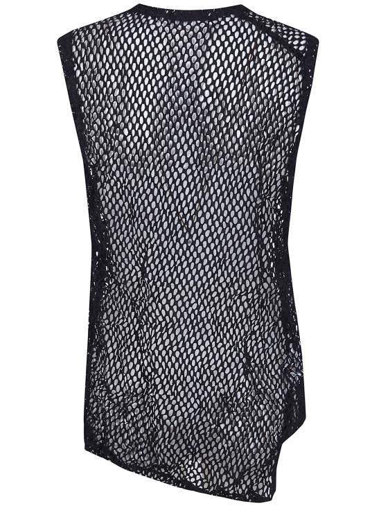 26SS 꼼데가르송 민소매 티셔츠 RQ T015 BLACK - COMME DES GARCONS