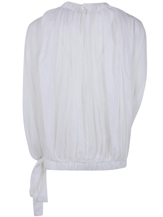 26SS 세미쿠튀르 블라우스 S6SI12 A21 WHITE - SEMI-COUTURE