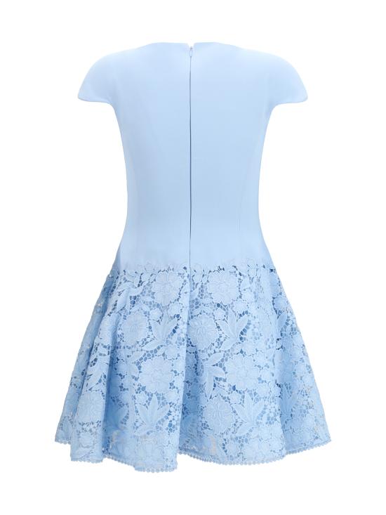 26SS 셀프 포트레이트 미디 원피스 SS26095SBL BLUE LIGHT BLUE - SELF PORTRAIT