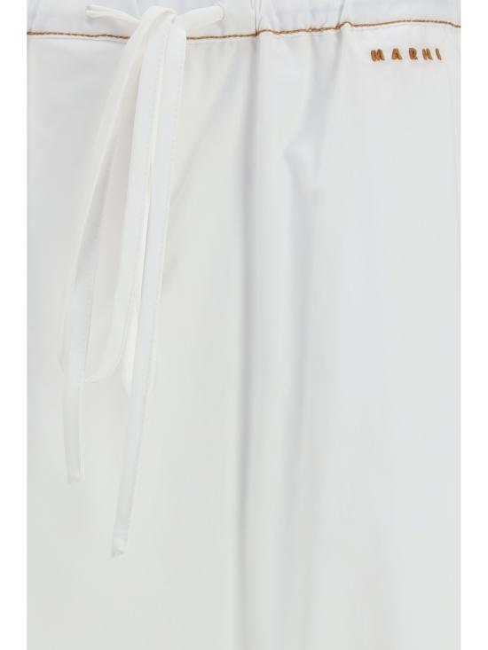 26SS 마르니 스트레이트 팬츠 PAMA0634S0UTC193 00W01 WHITE - MARNI