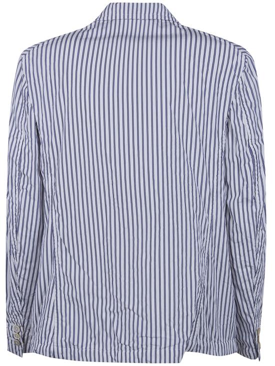 26SS 꼼데가르송 수트 자켓 RQ J018 WHITE NAVY SAX - COMME DES GARCONS