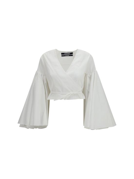 26SS 자크뮈스 블라우스 TOW00904AW00648 100 WHITE