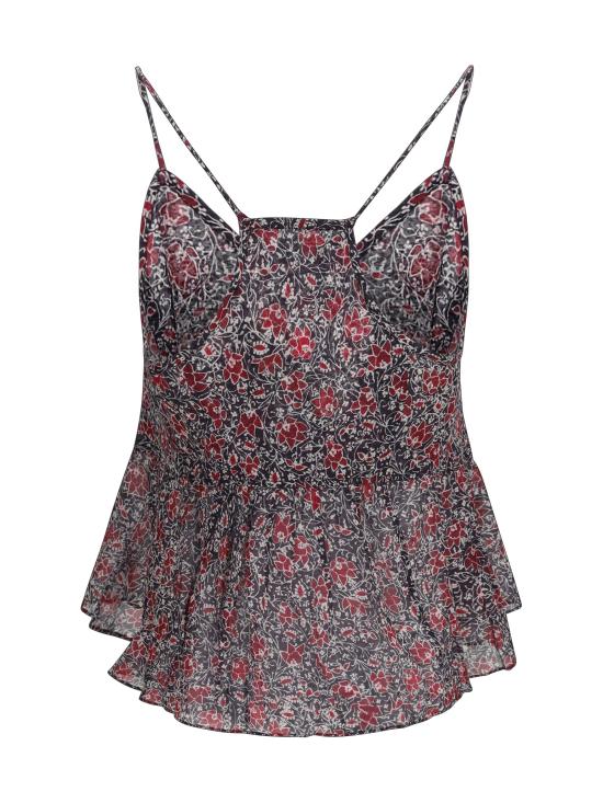 26SS 이자벨마랑에뚜왈 민소매 티셔츠 HT0832FAD1J14E 86CY PURPLE - ISABEL MARANT ETOILE