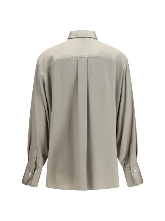 26SS 브루넬로 쿠치넬리 블라우스 M0C59MQ605 C9125 GREEN - BRUNELLO CUCINELLI