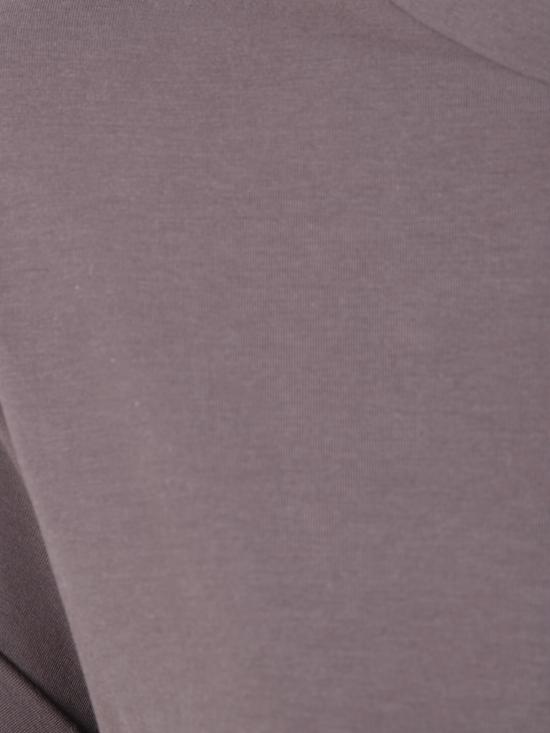 26SS 브루넬로 쿠치넬리 콘트라스트 트림 코튼 티셔츠 M0T18BD200 098 C8589 DARK BROWN - BRUNELLO CUCINELLI