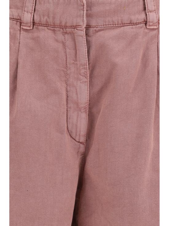 26SS 브루넬로 쿠치넬리 숏팬츠 ML996P5761 C9399 PINK - BRUNELLO CUCINELLI