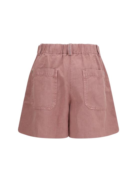 26SS 브루넬로 쿠치넬리 숏팬츠 ML996P5761 C9399 PINK - BRUNELLO CUCINELLI