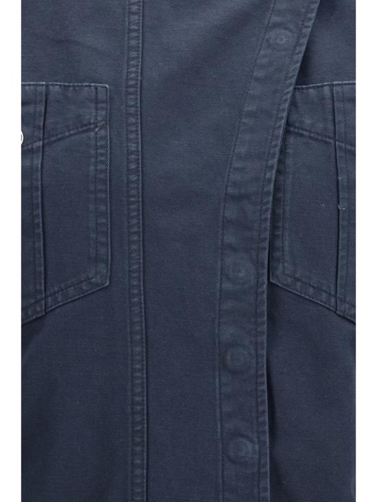 26SS 이자벨마랑에뚜왈 숏 원피스 RO0959FAD1G04E 01BK BLUE - ISABEL MARANT ETOILE