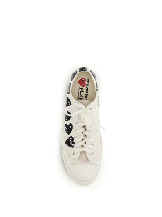 26SS 꼼데가르송 플레이 X 컨버스 스니커즈 AZK126001 2 WHITE - COMME DES GARCONS PLAY CONVERSE