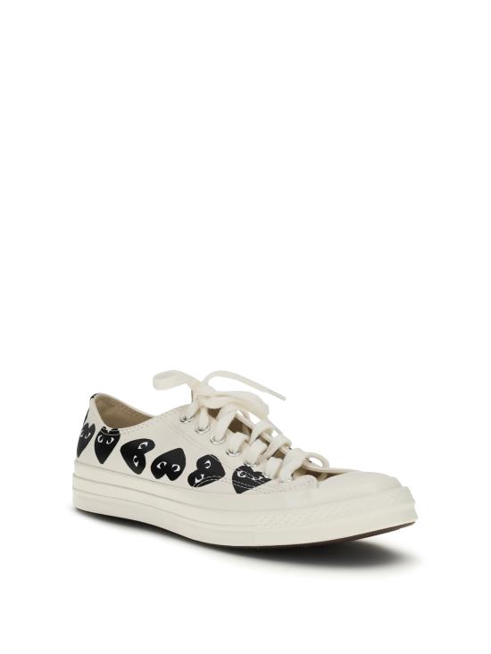 26SS 꼼데가르송 플레이 X 컨버스 스니커즈 AZK126001 2 WHITE - COMME DES GARCONS PLAY CONVERSE