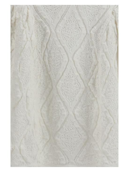 26SS 셀프 포트레이트 숏 원피스 SS26057SW WHITE - SELF PORTRAIT