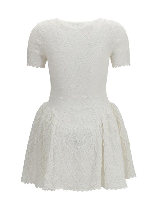 26SS 셀프 포트레이트 숏 원피스 SS26057SW WHITE - SELF PORTRAIT