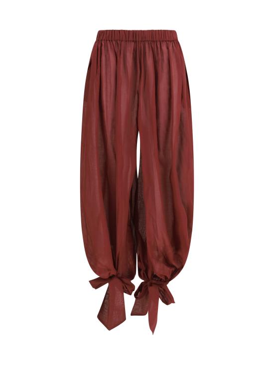 26SS 안다마네 스트레이트 팬츠 TM190455ATNC108 383 BORDEAUX