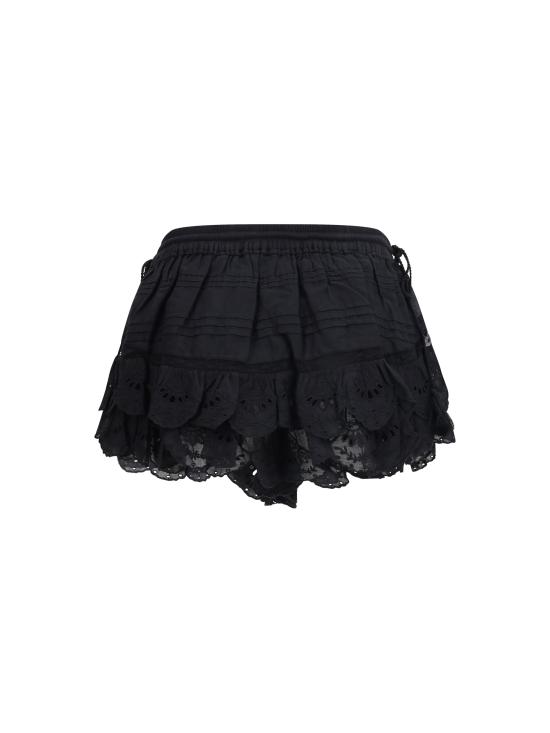 26SS 이자벨마랑에뚜왈 숏팬츠 SH0255FAD1J05E 01BK BLACK - ISABEL MARANT ETOILE