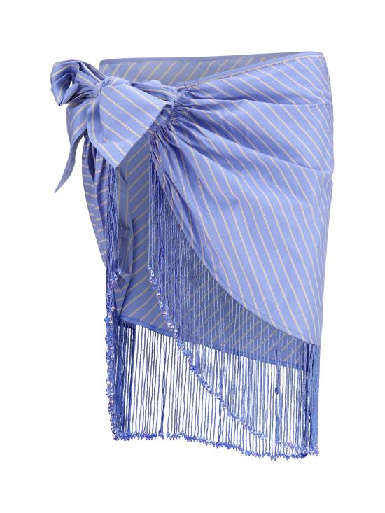 26SS 안다마네 미디 스커트 TM198004ATNC197 863 BLUE