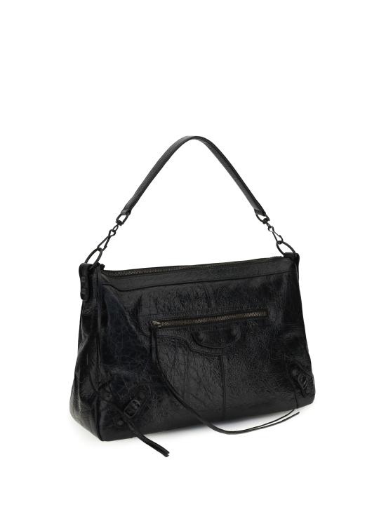 26SS 발렌시아가 숄더백 8661052ABEK 1000 BLACK - BALENCIAGA