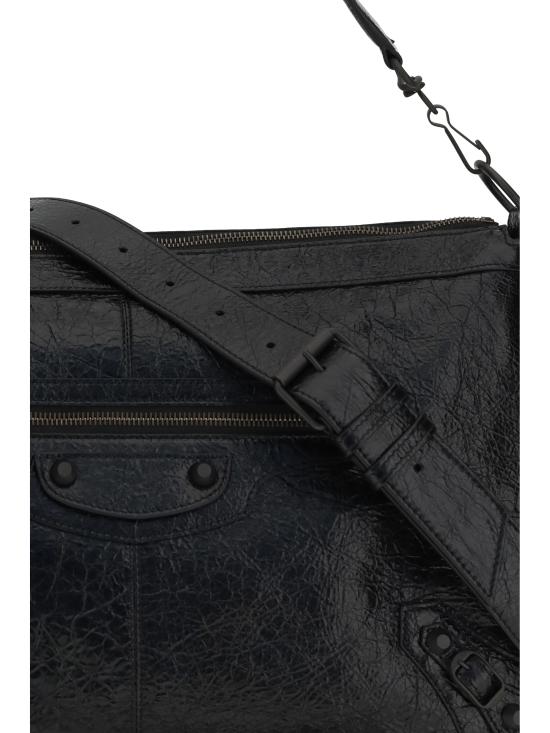 26SS 발렌시아가 숄더백 8661052ABEK 1000 BLACK - BALENCIAGA