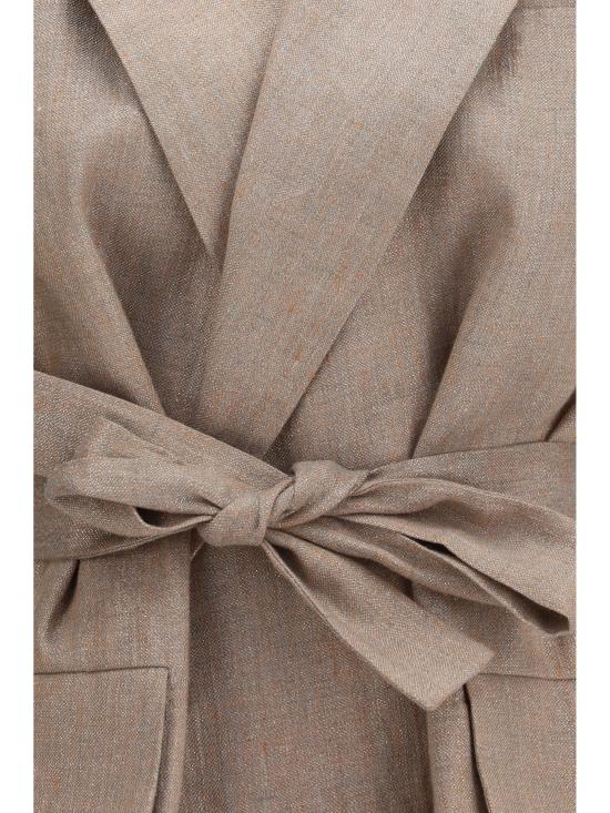 26SS 브루넬로 쿠치넬리 스파클링 트윌 웨이스트코트 MH5267774 C920 BEIGE - BRUNELLO CUCINELLI