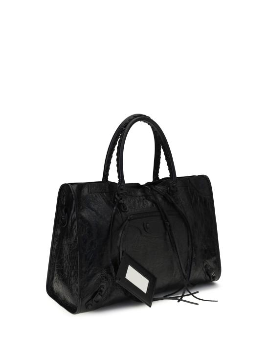 26SS 발렌시아가 토트백 8657652ACME 1000 BLACK - BALENCIAGA