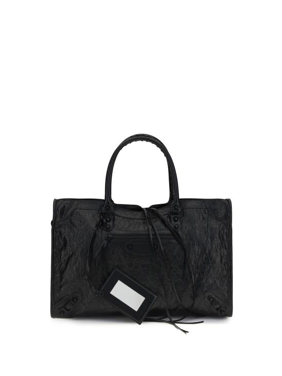 26SS 발렌시아가 토트백 8657652ACME 1000 BLACK