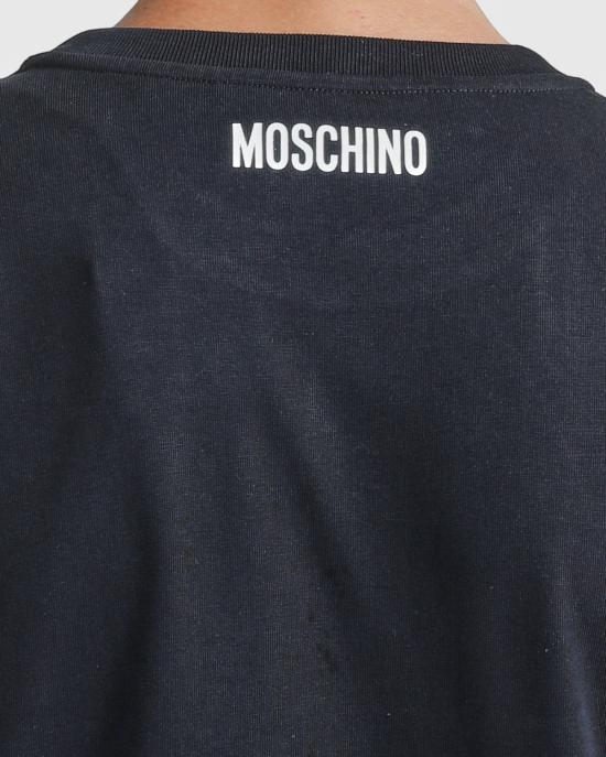  모스키노 긴팔 티셔츠 1207 5244 1555 NERO - MOSCHINO