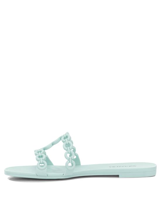 26SS 아쿠아주라 뮬/슬리퍼 ICJFLAS0JLYSRZ Light blue - AQUAZZURA