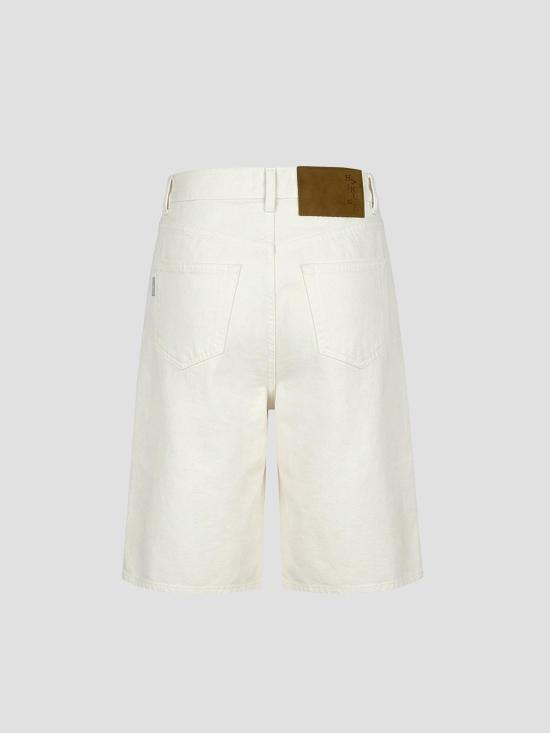 26SS 하이쿠레 데님 숏팬츠 HEW03350GF172PX T0341 OFF WHITE - HAIKURE