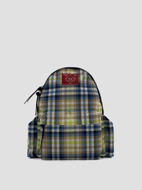 26SS 비비안웨스트우드 오르브 올오버 패턴 백팩 4A020006UW01GU M202 FLURO TARTAN