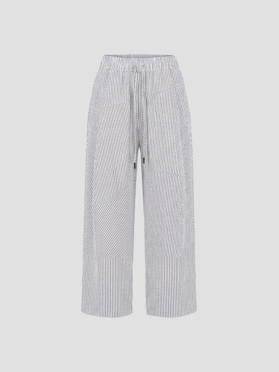 26SS 비비안웨스트우드 트레이닝/조거 팬츠 1K01002YW01ET O201 BLUE BROWN STRIPE