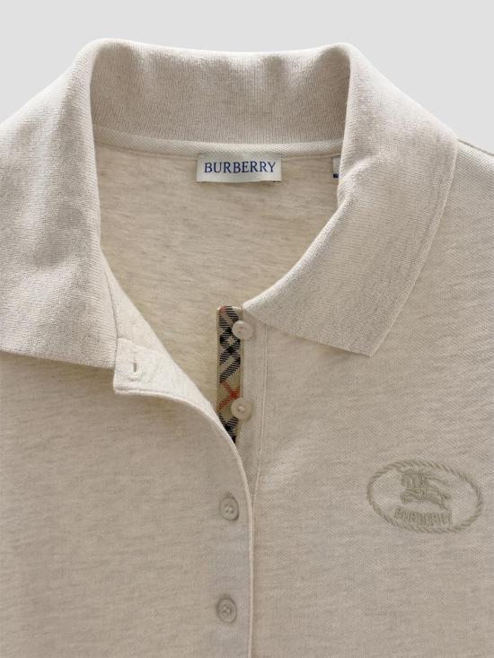 26SS 버버리 숏 원피스 8120784 A2954 BEIGE MELANGE - BURBERRY