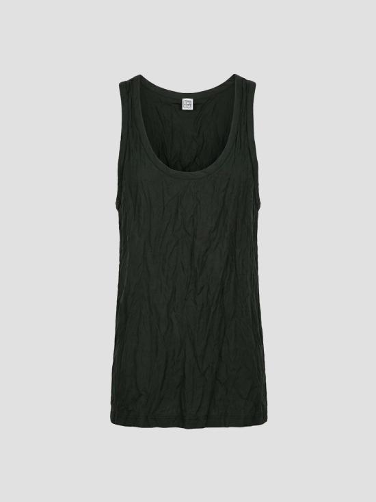 26SS 토템 민소매 티셔츠 262WRT0712FB0609 136 DARK GREEN