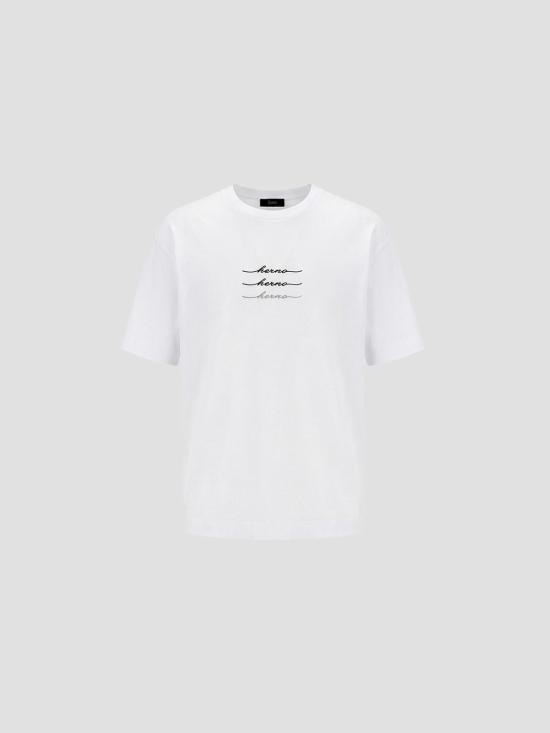 26SS 에르노 반팔 티셔츠 JG000283U52000 1000 WHITE