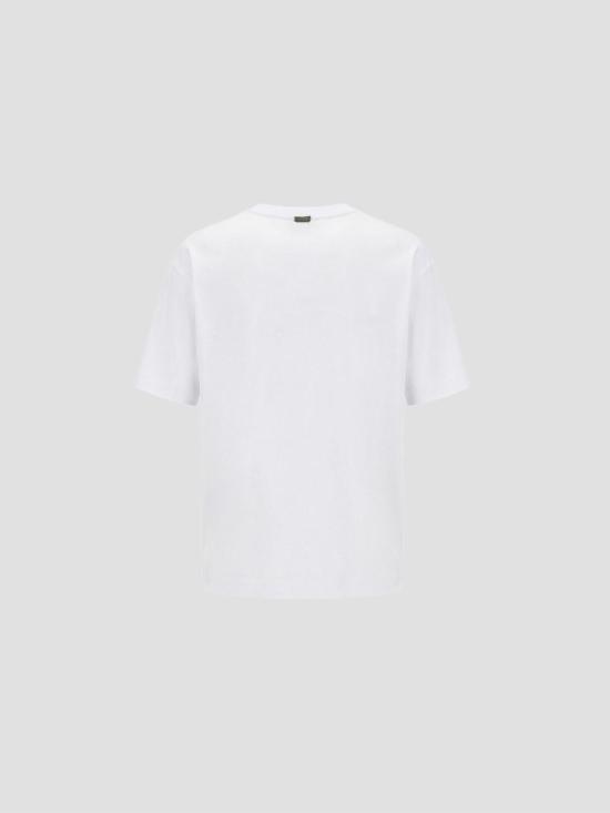 26SS 에르노 반팔 티셔츠 JG000283U52000 1000 WHITE - HERNO