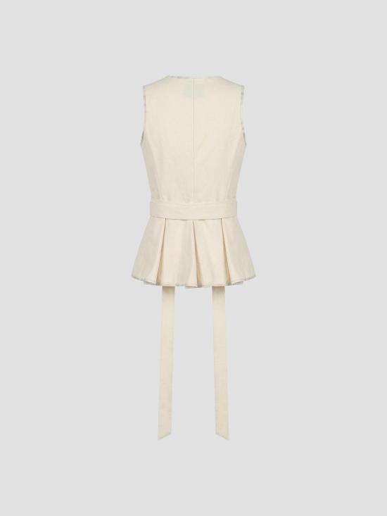 26SS 비비안웨스트우드 베스트 15050017W01EF B408 CREAM - VIVIENNE WESTWOOD