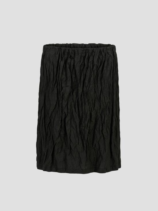 26SS 토템 미디 스커트 262WRB0386FB0609 136 DARK GREEN