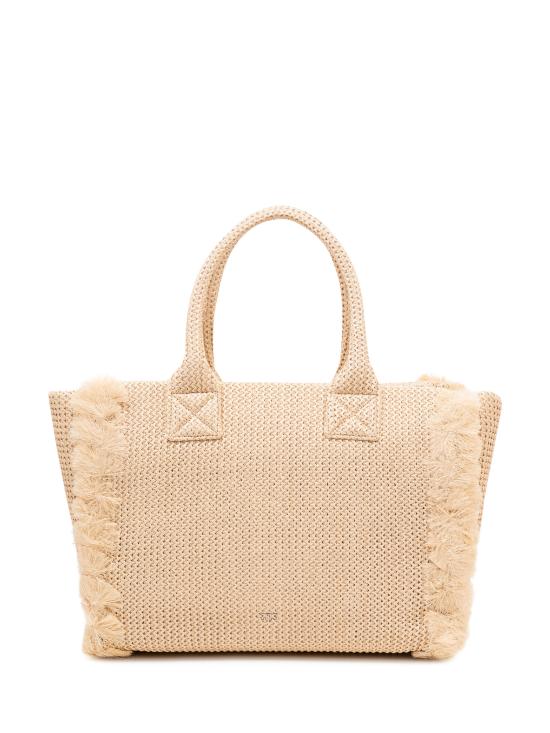 26SS 핑코 토트백 106673A39Y HZ3Q PAGLIA NERO ANTIQUE GOLD - PINKO